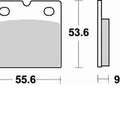 Braking SM1 Brake Pads #613SM1 BMW/Ducati/Moto-Guzzi
