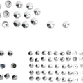 DS Standard Bolt Cover Kit Chrome 352002 Harley Davidson Electra Glide 2007-2008