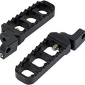 Joker Machine Narrow Adjustable Serrated Billet Footpegs Black #08-61-3B