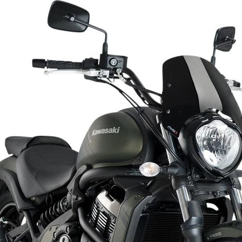 Puig Naked Sport Windscreen Black #3175N for Kawasaki Vulcan S