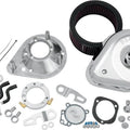 S&S Teardrop Air Cleaner Kit Chrome #17-0448 Harley Davidson Sportster