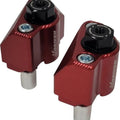 Driven Captive Axle Blocks Red for Honda MSX125 Grom 125 2022-2024