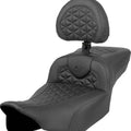 Saddlemen RoadSofa TG Extended Reach Seat with Backrest #823-07-211B0