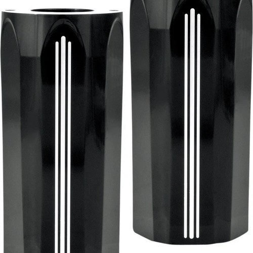 Performance Machine Tech Fork Slider Covers CC 0208-2045-BM Harley Davidson
