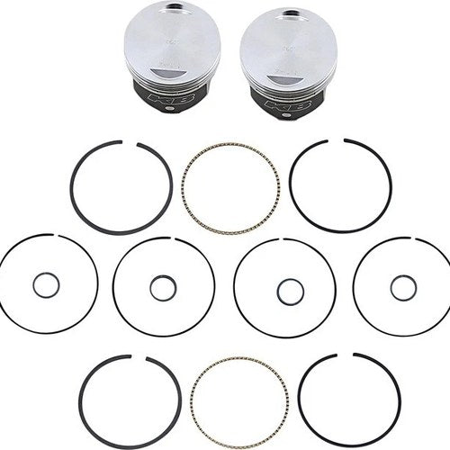 KB Hypereutectic Cast Pistons 88ci +.030 8.8:1 for Harley Davidson Twin Cam