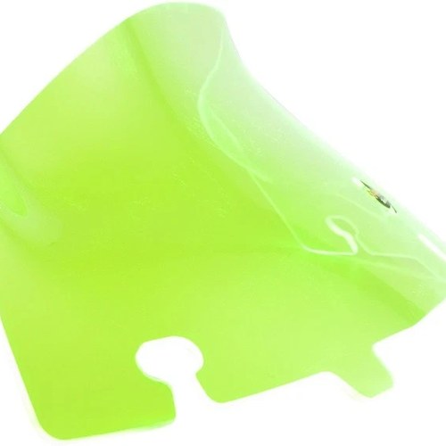 Klock Werks Ice Kolor Flare Windshield 4" Green #KWW-01-0651 Harley Davidson