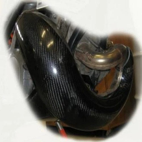 P3 Carbon Fiber Pipe Guard for Fmf Gnarly Pipe #104064 Gas