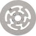 Drag Specialties Stainless Steel Drilled Brake Rotor Rear 11.8" Harley Davidson