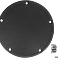 DS Domed Derby Cover Wrinkle Black Harley Davidson 145459