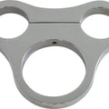 Drag Specialties T-Bar Single Gauge Mount for Mini Gauge 1.5" Chrome