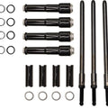 Rocket Cams Speedy Pushrods With Covers Black #6-6005B Harley Davidson