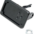 Cycle Visions In-Close Horizontal License Plate Holder Black #CV4607BLH