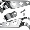 DS Side-Mount Headlight Brackets Chrome