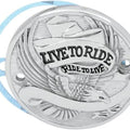 DS Live to Ride Points Cover Chrome Harley Davidson 142379