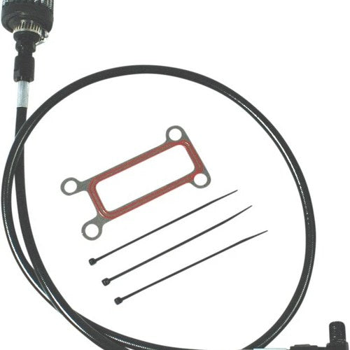 Feuling Oil Tank Breather Kit Stainless Steel/Black #3076 Harley Davidson
