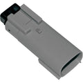 Namz Molex MX 150 Male Connector 3-Pin Gray #NM-33481-0302 Harley Davidson