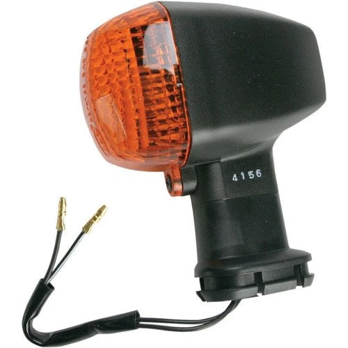 K&S DOT Turn Signal Assembly S/F Rear Black Amber for Yamaha YZF-R1 2000-2001