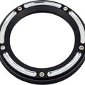 Trask Assault Derby Cover Reverse Cut Black/Silver #TM-0041RC