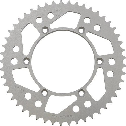 Moose Rear Aluminum Sprocket 49T Silver for Suzuki/Kawasaki