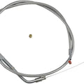 Barnett Pull Throttle Cable Stainless Braided #112696 Harley Davidson