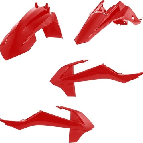 Acerbis Plastics Kit Red #2449620004 KTM/Gas 65 SX/MC 65