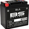 BS Battery Sla Factory Activated Maintenance Free Battery BTX14 #300681