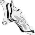 PM 6-Piston Direct Bolt-On Caliper for 11.5 Rotor Front Left Chrome 0051-2915-CH