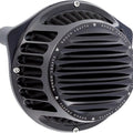 Rough Crafts Round Air Cleaner Black #RC-600-010 Harley Davidson