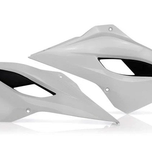 Acerbis Radiator Shrouds White #2393410002 Husqvarna