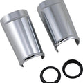 Arlen Ness Fat Tire Fork Boot Chrome #20-041 Harley Davidson Road Glide