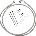 DS Braided Brake Line Kit Front +10" Harley Davidson FXD/FXR/FXRS/1200 Sportster