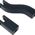 Drag Specialties Passenger Peg Support Bracket Kit Black Harley Davidson Dyna