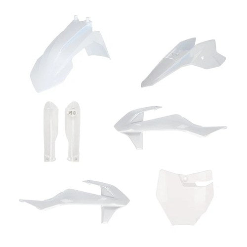 Acerbis Full Plastics Kit White 2980580002 KTM/Gas 50 SX/MC 50/SX-E 5/MC-E 5