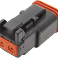 Namz Deutsch DT Series Plug 2-Pin Black