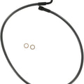 Magnum Black Pearl Designer Non-ABS Upper Brake Line 23" #47223 Harley Davidson