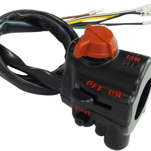 Emgo Handlebar Switch Assembly with Throttle Housing Right #35300-341-671