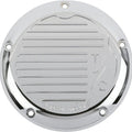 Thrashin Supply Co. Finned Derby Cover Chrome #TSC-3017-3 Harley Davidson