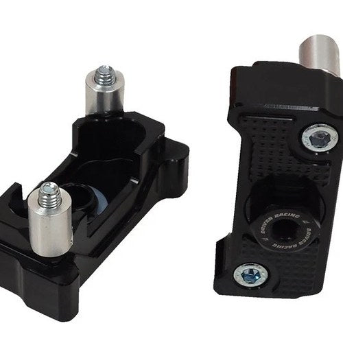 Driven Captive Axle Blocks Black for Yamaha XSR700/MT-07/FZ-07/YZF-R7