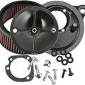 S&S Stealth Air Cleaner Kit Black #170-0060 Harley Davidson