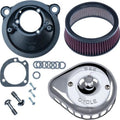 S&S Stealth Mini Teardrop Air Cleaner Kit Chrome Harley Davidson Sportster