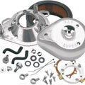 S&S Teardrop Air Cleaner Kit Chrome 17-0450 for Harley Big Twin CV Carb 93-09