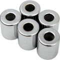 DS Chrome Steel Spacer 5-Pack .25" x .75" Thick