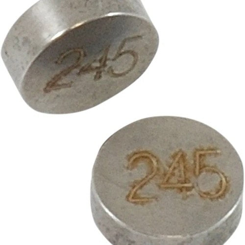 K&L Valve Shims 7.5mm Diameter x 2.45 mm Thick 5-Pack