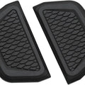 Kuryakyn Hex Passenger Floorboard Inserts Satin Black #5903 Harley Davidson