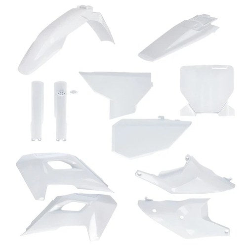 Acerbis Full Plastics Kit 20 White #2986610002 Husqvarna