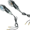 K&S Ultra Mini-Stalk Marker Light Set Single Filament Carbon Clear
