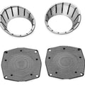 Kuryakyn LED Speaker Bezels Chrome 7287 Harley Davidson FLHT/FLHX 1996-2013