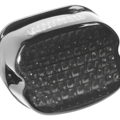 Letric Lighting Slantback LED Taillight With Window Smoke for Harley-Davidson