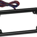 Letric Lighting Perfect Plate Flat LED License Frame Matte Black #LLC-PPL-M6