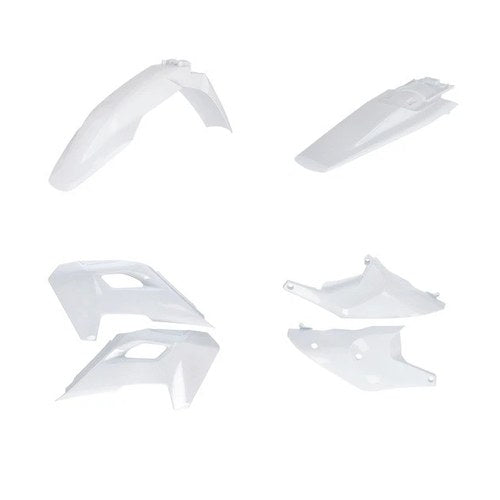 Acerbis Plastics Kit 20 White Husqvarna FE 501/FE 450/TE 250/TE 300/FE 350